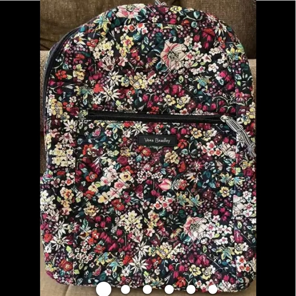 New Vera Bradley Ditsy Floral Print Backpack